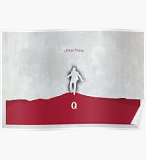 Königinnen der Steinzeit Ich vermisse weiß weit Poster
