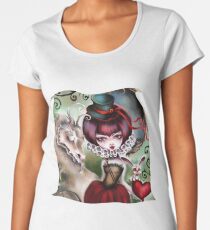 Dragon Lady - Victorian Gothic Women's Premium T-Shirt