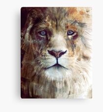 Löwe // Majestät Leinwanddruck