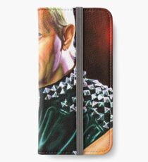 Rob Halford Priest, painting portrait iPhone Wallet/Case/Skin