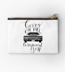 Supernatural - Carry on my Wayward Son Zipper Pouch