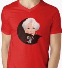 That's all Men's V-Neck T-Shirt