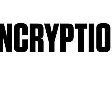 Artwork thumbnail, ENCRYPTION IS NOT A CRIME by gutterist
