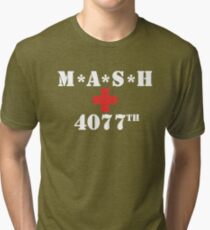 Camiseta de tejido mixto Camisa MASH 4077