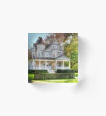 Victorian Dream House Acrylic Block