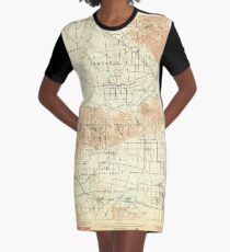 USGS TOPO Map California CA Santa Monica 298953 1902 62500 geo T-Shirt Kleid