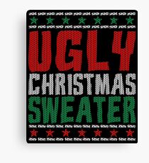 Ugly Christmas Sweater Canvas Print
