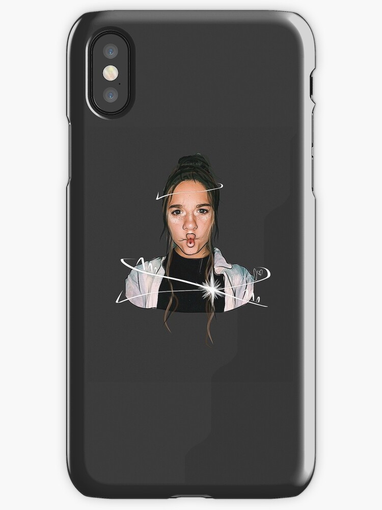 “kenzie ziegler outline” iPhone Cases & Covers by allurasblog | Redbubble