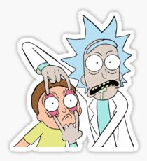 RICK FACES Sticker