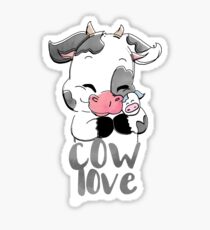 Cow Love Sticker
