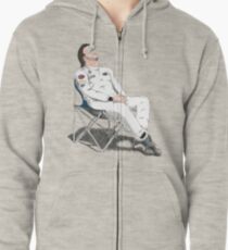 Alonso's Nap (colors) Zipped Hoodie