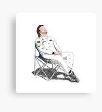 Alonso's Nap (colors) Canvas Print