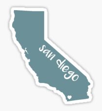 San Diego Sticker