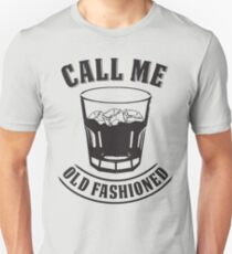 Old Fashioned Whiskey Drink Whisky Rocks Fan Bourbon T-Shirt Unisex T-Shirt