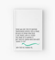 Cuaderno de tapa dura Y luego me apuñaló.