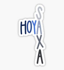 Hoya Saxa Acrostic Sticker