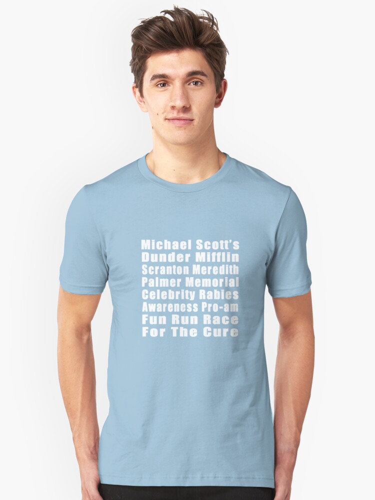 michael scott fun run t shirt