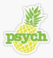 Psych Pineapple Sticker