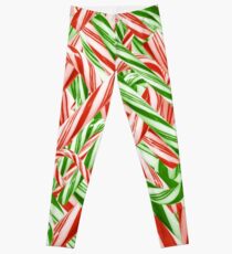 Sweet Swirly Christmas Leggings