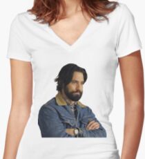 Jack Pearson Women's Fitted V-Neck T-Shirt