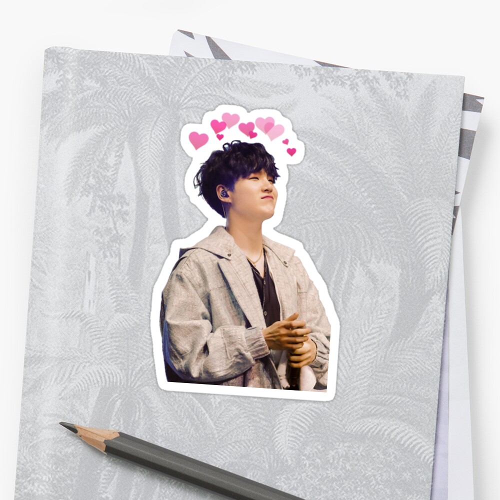  BTS  SUGA  Sticker  by twmk Redbubble