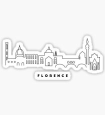 Florence Skyline Sticker
