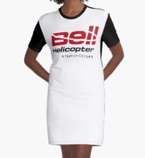 Bell Helicopter Merchendise Graphic T-Shirt Dress