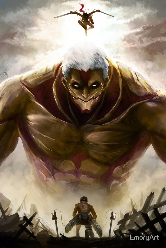 mainan armored titan