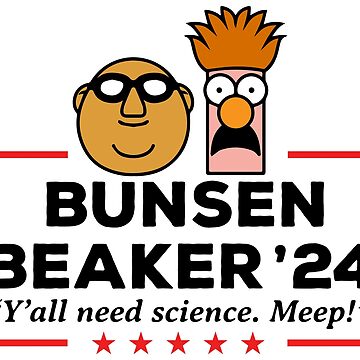 Bunsen And Beaker 2024 - Y'all Need Science. Meep! Kids T-Shirt for Sale  by noormixx