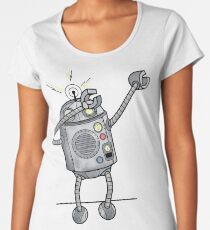 Dabbing robot Women's Premium T-Shirt