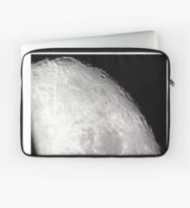 Ahhh the Moon! Look at those craters!! A photograph in honor of all things natural around us. Laptop Sleeve