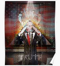 Remastered Portrait of Stephen Colbert Poster