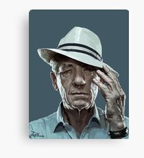 sir ian mckellen Canvas Print