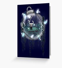 Hollow Weihnachtsritter Grußkarte
