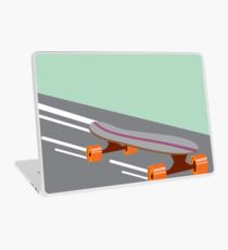 Schnelles Skateboard Laptop Skin