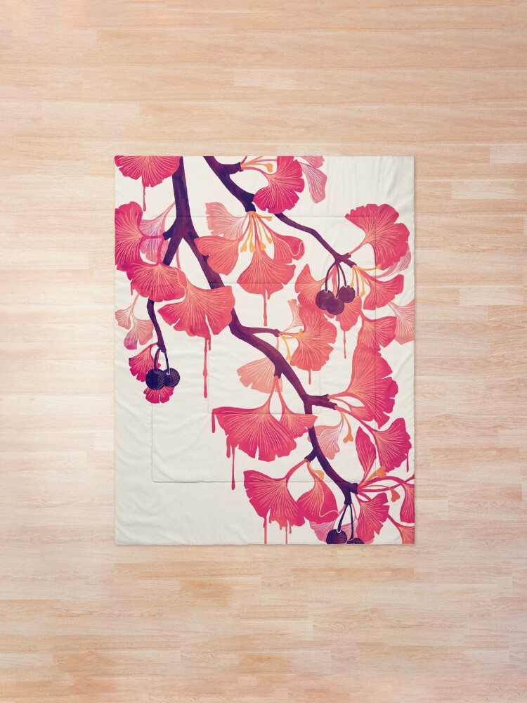 Alternate view of O Ginkgo Comforter