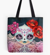 Amelia Calavera - Sugar Skull Tote Bag