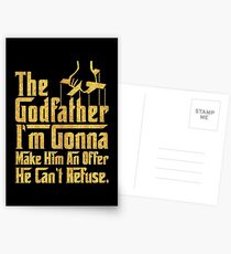I'm gonna make... “The god father” Postcards