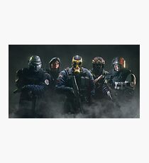 Rainbow Six Siege PS4 Desings Photographic Print