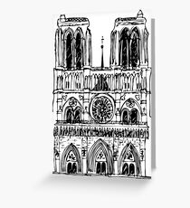 Tarjeta de felicitación Notre Dame