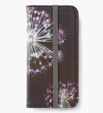 Vinilo o funda para iPhone Fuegos artificiales florales. Floral oscuro
