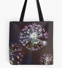 Floral Fireworks. Dark Floral Tote Bag