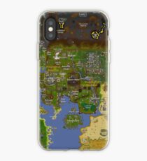 Vinilo o funda para iPhone Mapa de Runescape