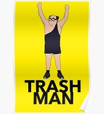 The Trash Man Design Poster