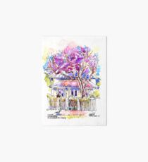 Jacarandas on Birkley Rd, Manly, Sydney Art Board