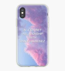 In a Secret Relationship with Emilio Martinez iPhone Case