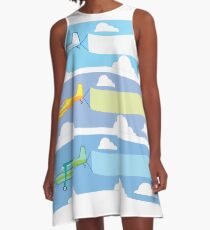 Airplane advertising A-Line Dress