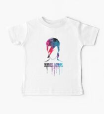 ROCK N ROLL STAR #blue/red Baby Tee