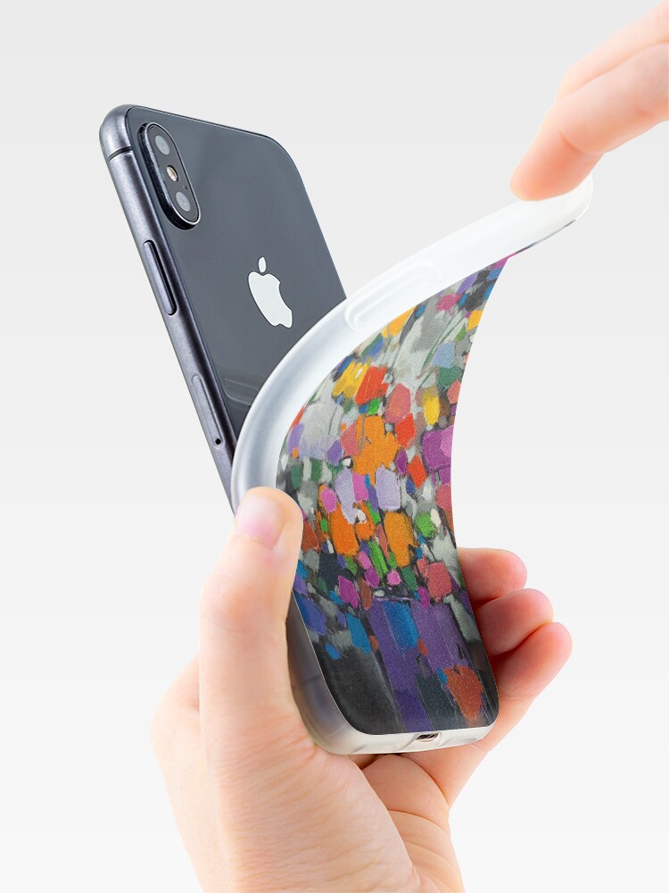 Alternate view of Floral Spectrum 2 iPhone Case & Cover