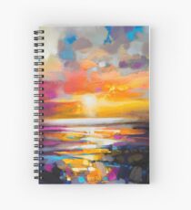 Vivid Light 1 Spiral Notebook